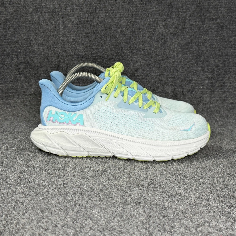 Hoka Arahi 7 Running Shoes Women's 8.5 Illusion Dusk Blue Athletic Run Training